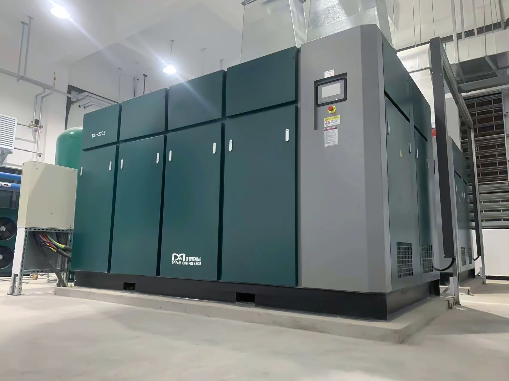 浙江某機械有限公司采購德蒙DHV-200Z案例