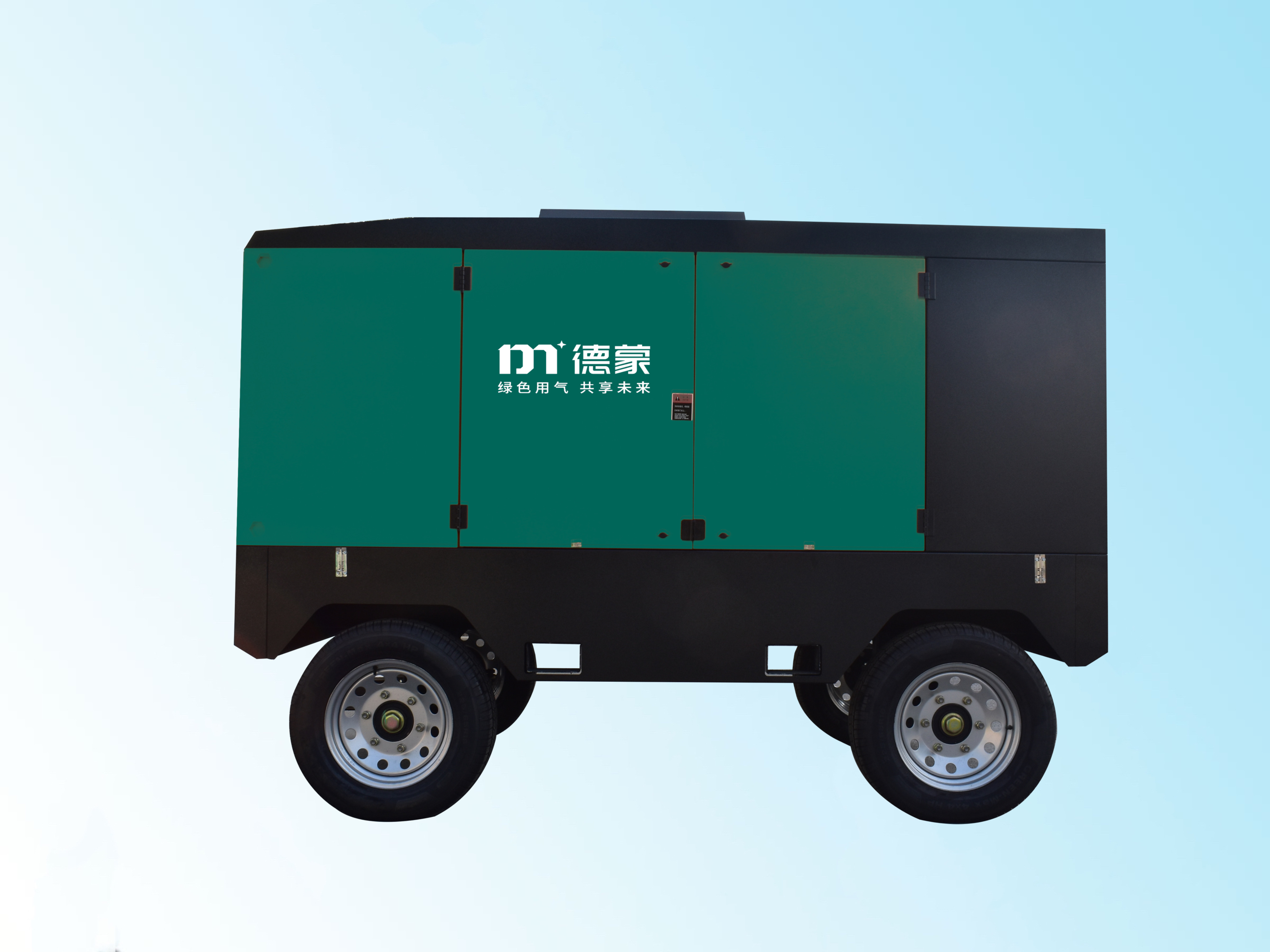 電動二級壓縮移動螺杆式空氣壓縮機産品圖